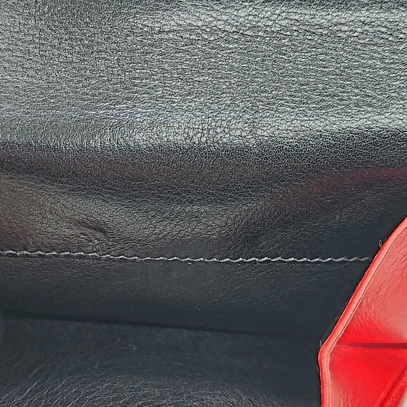 Cartier Panthere Red Pouch Leather Wallet - Picture 6 of 7